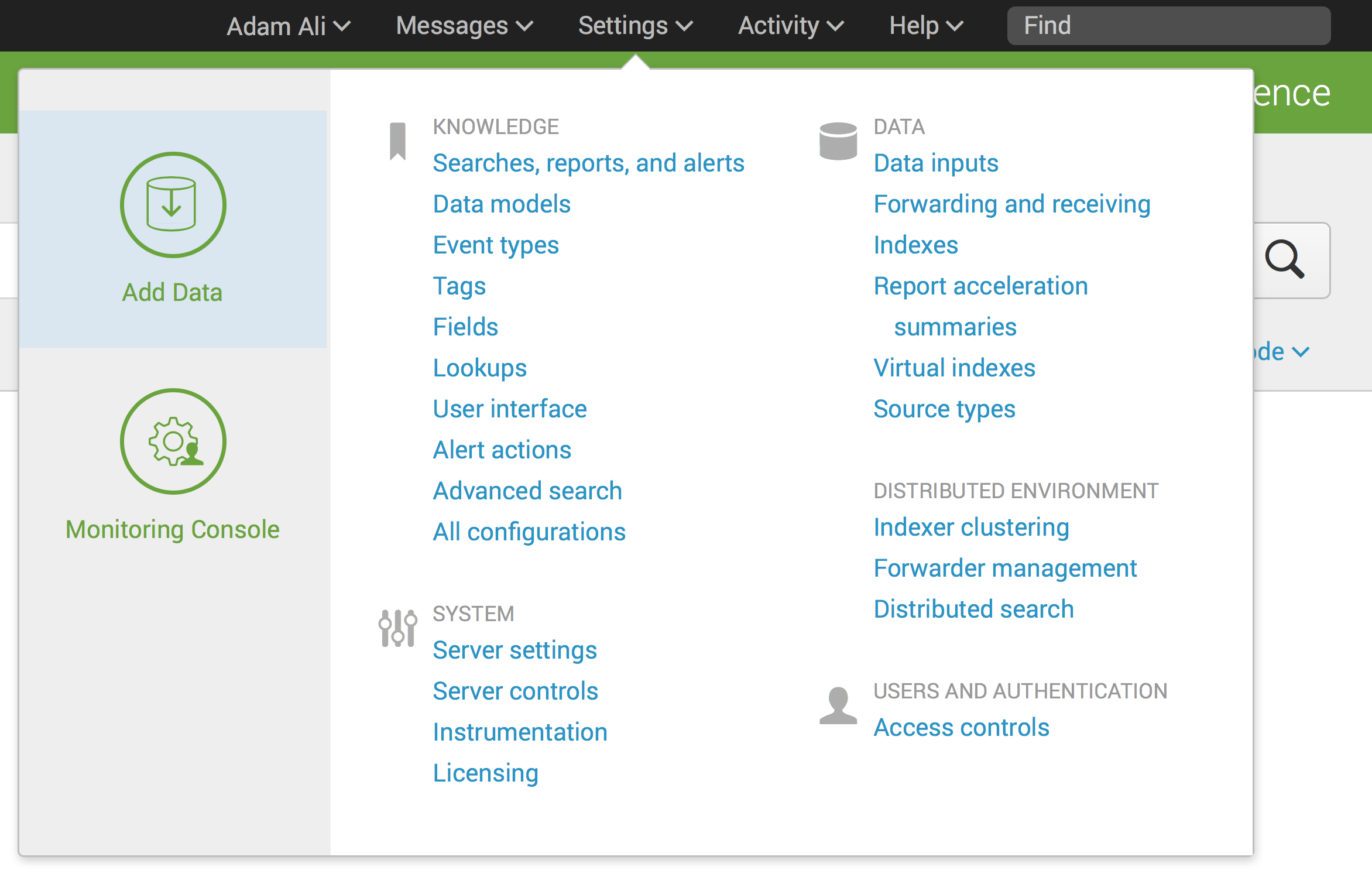 Splunk API Operational Intelligence Setup